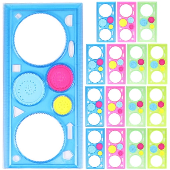 LOLIPPYY 12Pcs Assorted Color Stencils for Painting with Strong Wear Resistance and Smooth Finish