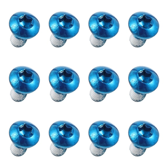 LOLIPPYY 12-Pack Bike Disc Rotor Bolts Screws for Secure Brake Disc Replacement and Maintenance