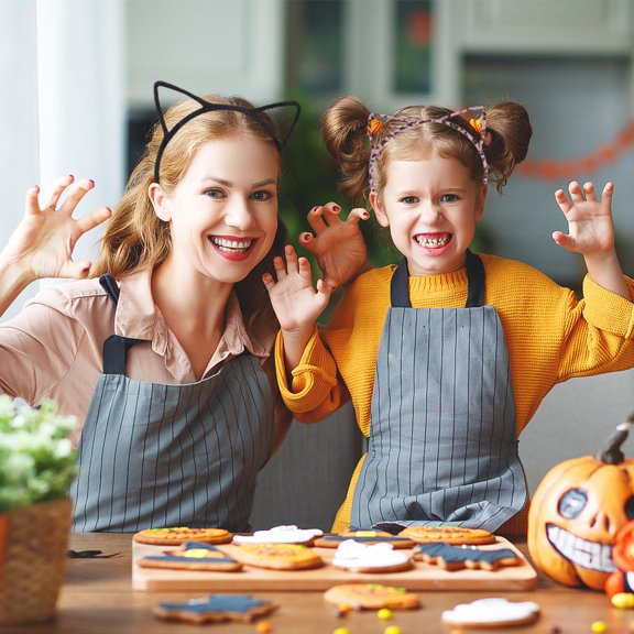 LOLIPPYY 12Pcs Cat Ear Headbands Party Hair Hoop Elastic Lightweight for Carnival and Concert