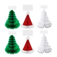thumbnail image 1 of LOLIPPYY 12Pcs Christmas Elements Table Holder Assorted Color Christmas Tree Design, 1 of 5