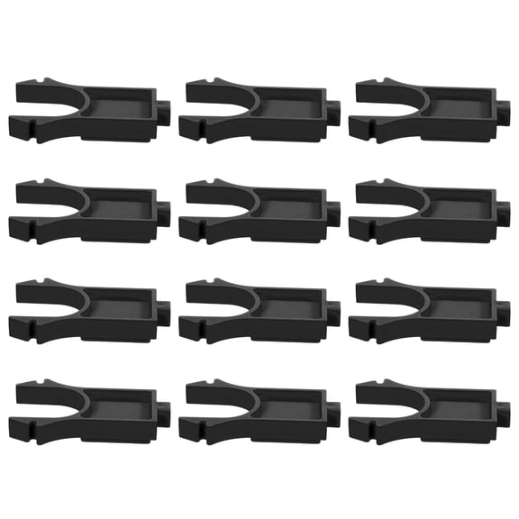 LOLIPPYY 12Pcs Cooling Rack Stacking Platform Black for Bakeware Universal Fit Design and Stable