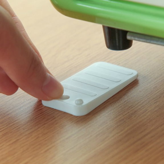 LOLIPPYY 12Pcs Furniture Leveling Shims Plastic Wedges to Fix Wobbly Tables and Shelves