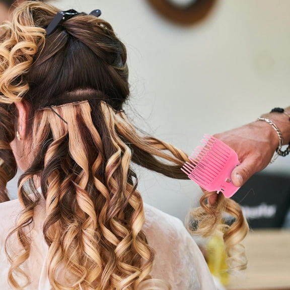 LOLIPPYY 12Pcs Hot Roller Clips Hair Curler Clamps for Salon Use Lightweight Portable