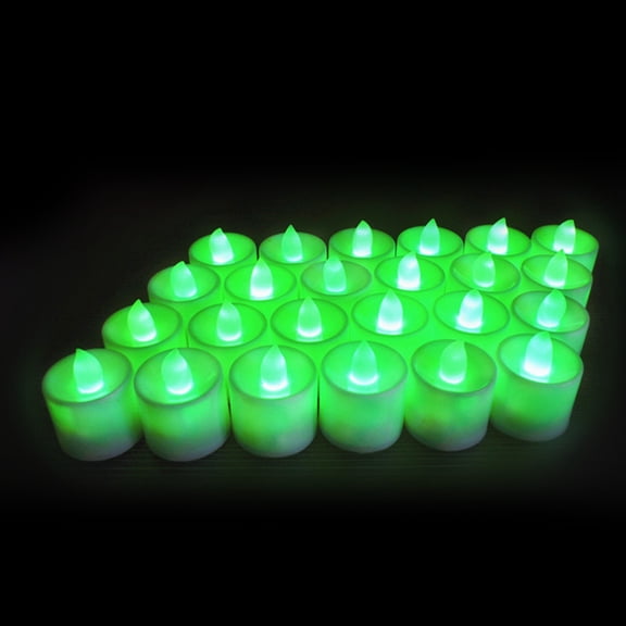 LOLIPPYY 12Pcs LED Candle Lights Battery Powered for Use on Candlesticks and Night Lamps