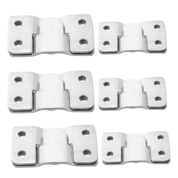 LOLIPPYY 12Pcs Metal Sectional Couch Clips for Secure and Effortless Furniture Connection