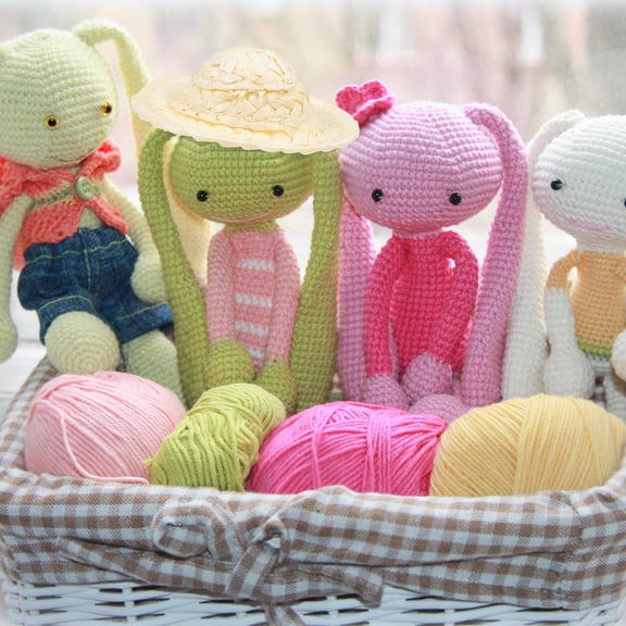 LOLIPPYY 12Pcs Miniature Woven Hats for Gardens DIY Craft Projects