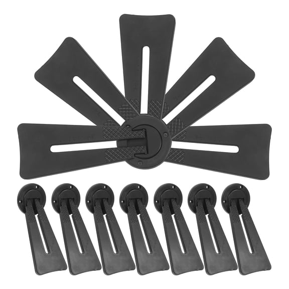LOLIPPYY 12Pcs Photo Frame Bracket Black Stable Display Stand for Home Or Studio Use