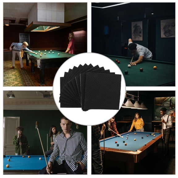 LOLIPPYY 12Pcs Pool Table Leveler Kit Black Furniture Feet Pads for Billiards Table Accessories