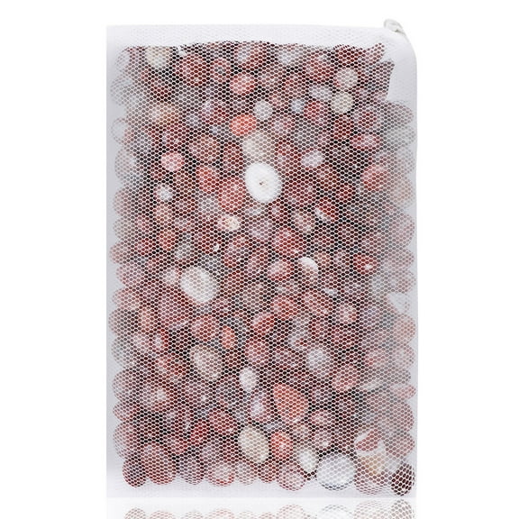 LOLIPPYY 12Pcs Reusable Zipper Mesh Filter Media Bag for Fish Tank with Phosphate Removal