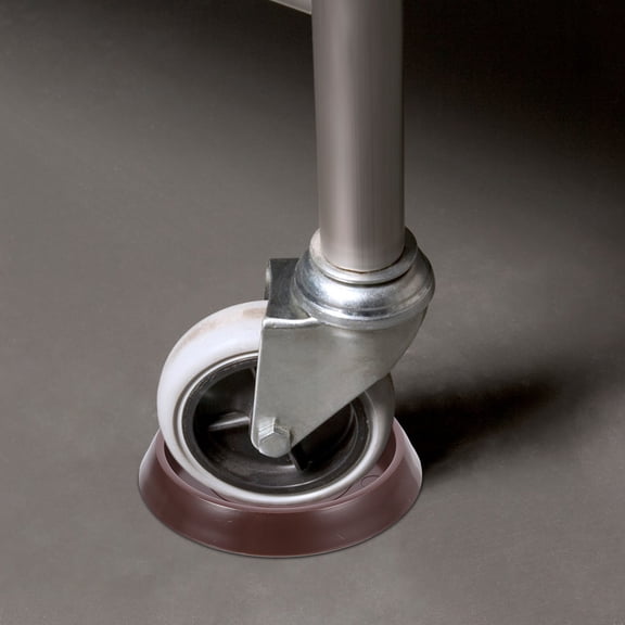 LOLIPPYY 12Pcs Round Floor Protectors Caster Cups for Other Furniture Using Rubber