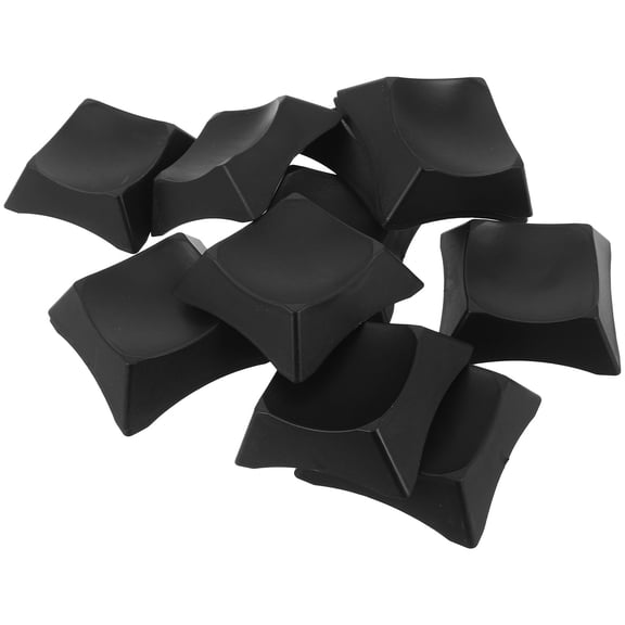 LOLIPPYY 12Pcs Universal Ball Stand Black Plastic Display Rack Sturdy Anti-Wobble Base