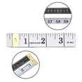 thumbnail image 1 of LOLIPPYY 12Pcs White Soft Sewing Ruler Tape with Water Resistant Material and Metal Ends, 1 of 5