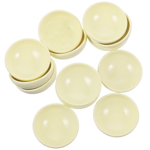 LOLIPPYY Small Doll House Tiny Bowl Realistic Dolls House Accessories Decoration 12 Pcs