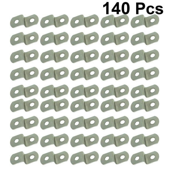 LOLIPPYY 140Pcs Metal Photo Frame Back Lock for Homeowners and in 3x1.1x0.6in