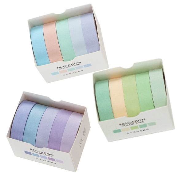 LOLIPPYY 15 Rolls Washi Tape Stickers for Scrapbooking, Travel Albums, Crafts, Journals, and Decoration