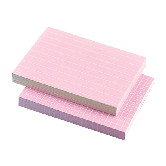 LOLIPPYY 150-Pack Office Index Cards with Basic Design for Note Taking and Organization
