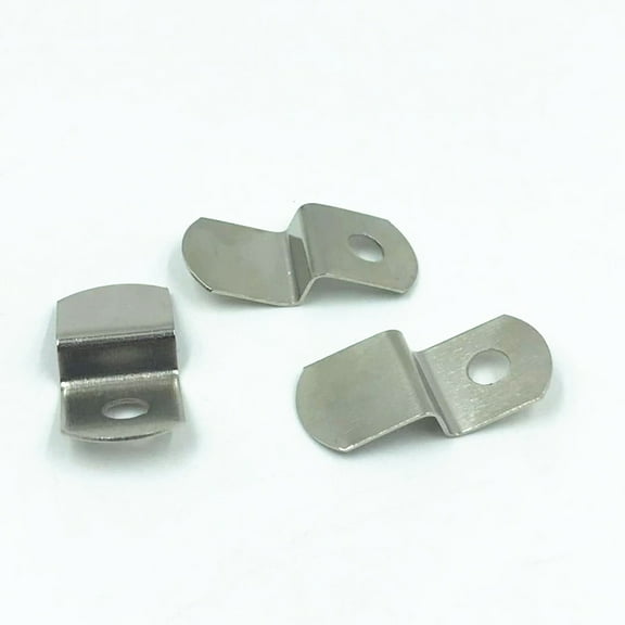 LOLIPPYY 150Pcs Picture Frame Brackets Photo Frame Hardware Clips Silver Metal for Home Decor