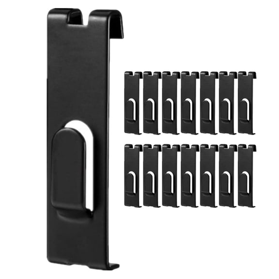 LOLIPPYY 15-Piece Utility Hooks Set for Grid Wall Panels, Hanging and Display Hooks for Organization