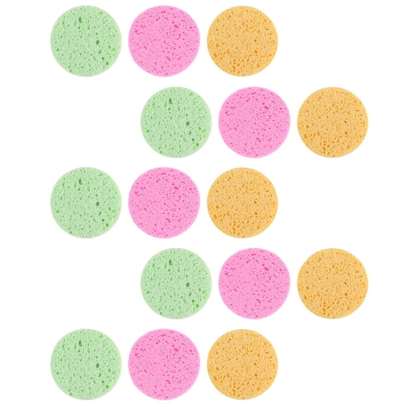 LOLIPPYY 15Pcs Reusable Makeup Pads Assorted Color Makeup Application Tools for Women