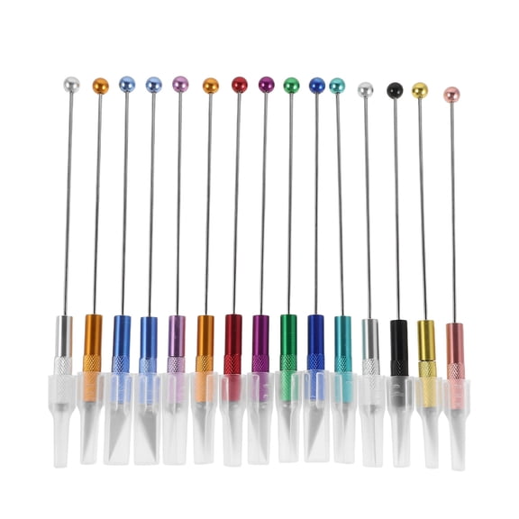 LOLIPPYY 15-Piece Multifunctional Metal Bars and Craft Rods Set for Jewelry Making and Beading Tools Kit