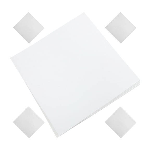 LOLIPPYY 15Pcs White Laboratory Qualitative Filter Papers for Experiment Tools Fast Medium Slow Absorption