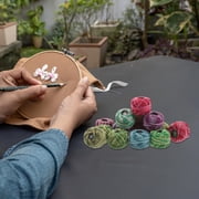 LOLIPPYY 16-Pack Assorted Threads for Home Crafting, Sewing, Embroidery and Projects
