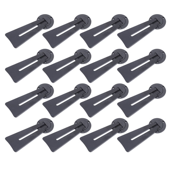 LOLIPPYY 16Pcs Adjustable Photo Frame Back Panel Bracket for Home Decor and Office Display