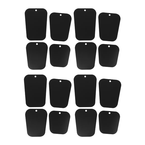 LOLIPPYY 16Pcs Black Plastic Tall Boot Form Insert Reusable Boot Stand Holder for Home Use