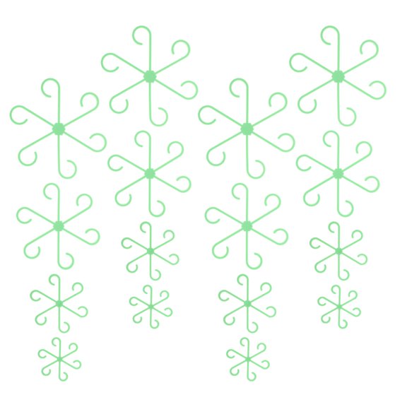 LOLIPPYY 16Pcs Plant Stem Stand For Indoor Plants Green Plastic Supports Stability For Home Gardeners