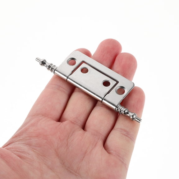 LOLIPPYY 16Pcs Silver Kitchen Cabinet Hinges Replacement Stable Load Bearing Smooth Closing