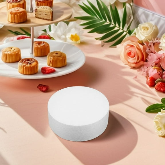 LOLIPPYY 16Pcs White Foam Blocks for Crafting Versatile Lightweight Material for DIY Floral and Sculpture Work