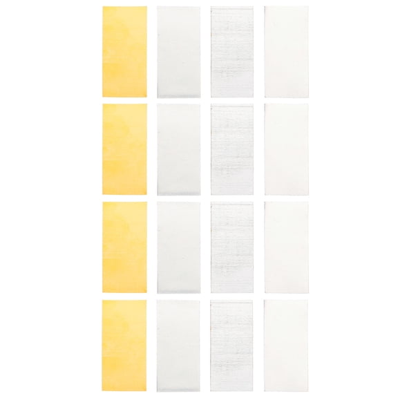 LOLIPPYY 16Pcs Zinc Anode and Copper Sheet Strips for Experiment Use Fruit Battery Supplies