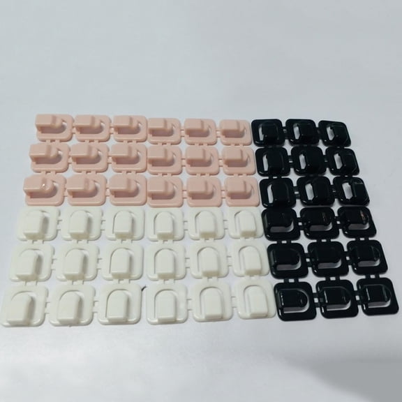 LOLIPPYY 18Pcs Desktop Cable Manager Black for Home Office and Workplace Organization