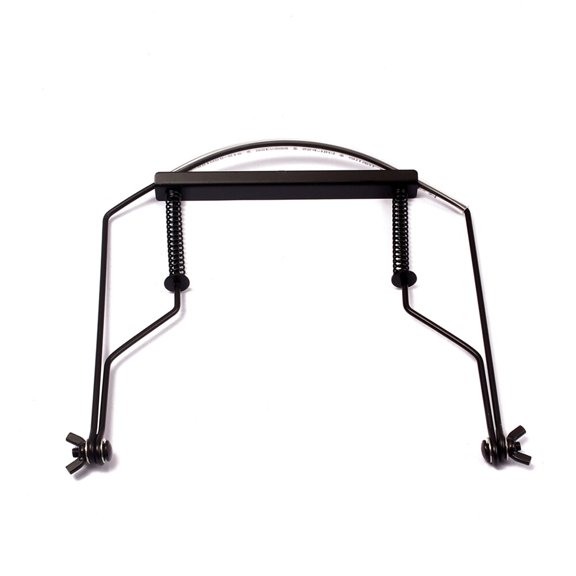 LOLIPPYY 1Pack Adjustable Harmonica Rack Holder in Black for Stable Holding during Practice Sessions