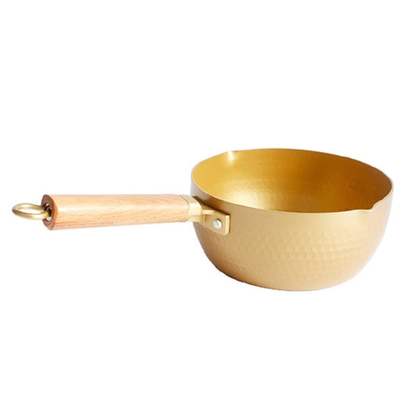 OFFIGAM Golden Stew Pot Cooking Container and Ideal for Home Kitchen Use