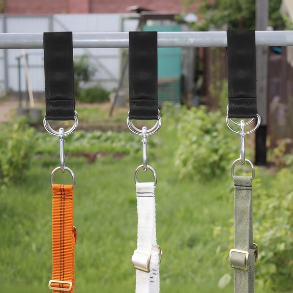 LOLIPPYY 1Pack Hanging Exercise Straps Pulley Hanging Strap Black for Office Use