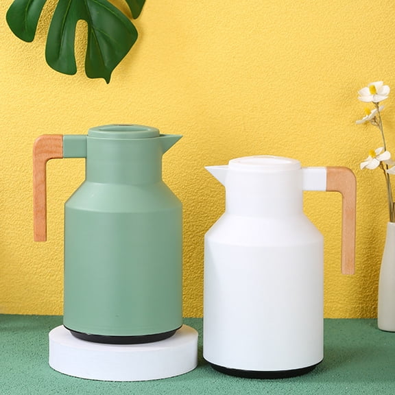 LOLIPPYY 1Pack Hot Water Bottle Green Insulation Kettle With Heat Preservation For Adults Daily Use