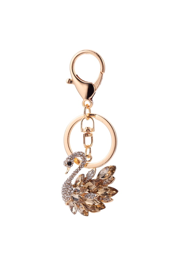 1Pack Keychain Swan Pendant for Daily Use and Bag Accessory