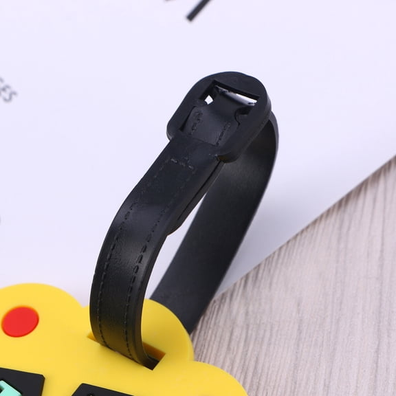 LOLIPPYY 1Pack Orange Luggage Tags for Cruise Ships and Travel Identification