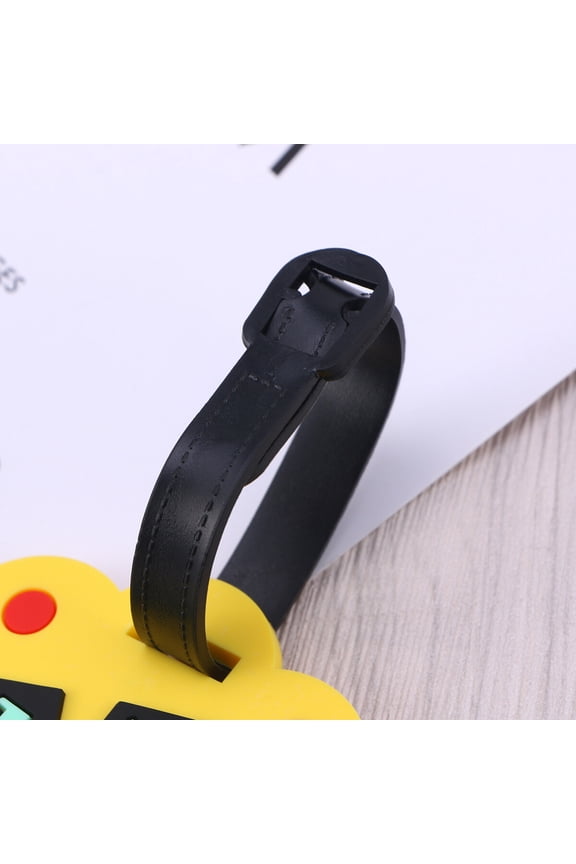 1Pack Orange Luggage Tags for Cruise Ships and Travel Identification