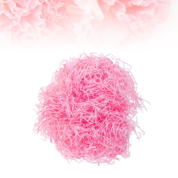 LOLIPPYY 1 Pack Raffia Shredding Silk for Basket Fillers, Wedding Favor Box Decorations and Craft Accessories