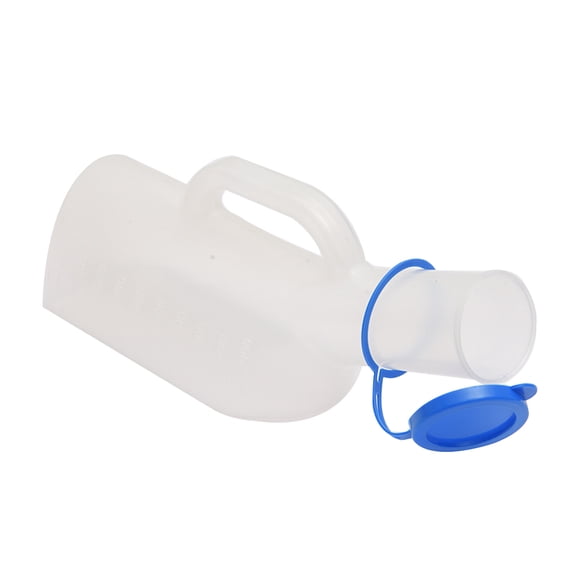 LOLIPPYY 1 Pack Portable Urinal Bottle with Round Design for Travel, Camping, and Outdoor Use