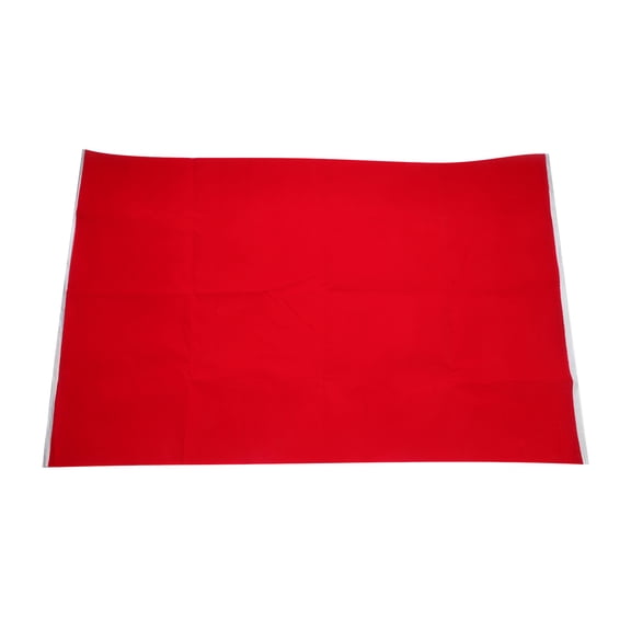 LOLIPPYY 1-Pack Red Self-Adhesive Flocked Fabric Cloth 59 x 35 Inches for General Use and Craft Projects