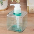 thumbnail image 1 of LOLIPPYY 1Pack Refill Bottle 4.1x2.6x2.6in Square Lotion Dispensing Shampoo Container Home Use, 1 of 8