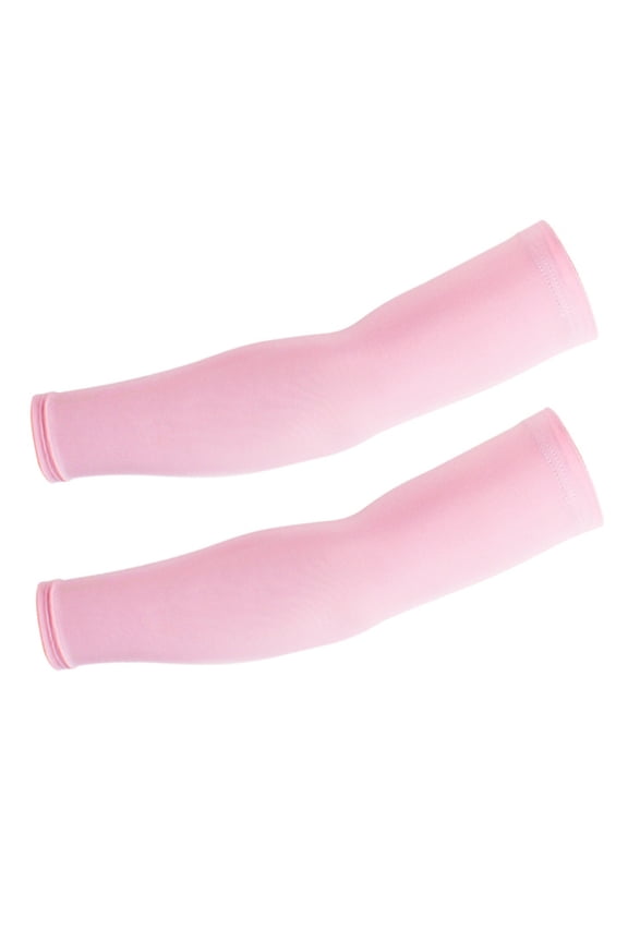Black Uv Protection Sleeves with Anti Skid and Breathable Fabric for Sports