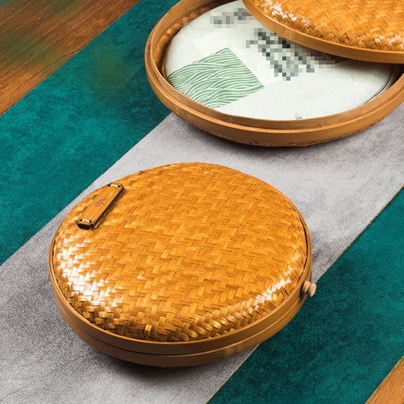 LOLIPPYY 1Pack Tea Containers Wood Tea Storage Holder Rectangular Design for Use