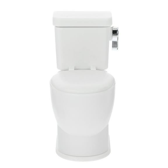 LOLIPPYY 1-Pack Miniature Toilet for Dollhouse Accessories, Realistic Tiny Bathroom Furniture 11.8x7.9x3.9in