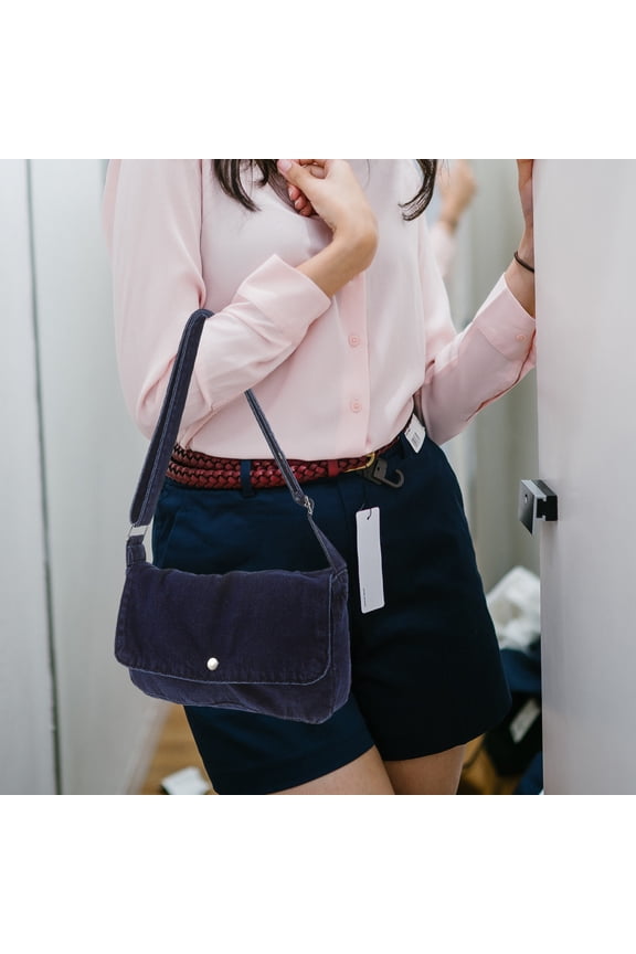 1Pack Women's Shoulder Handbags Denim Cloth for Everyday Use