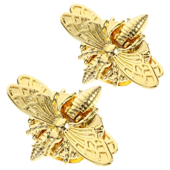 LOLIPPYY 1 Pair -Shaped Purse Clasp Metal Lock in Zinc Alloy, Secure Bag Buckle for Handbags and Purses
