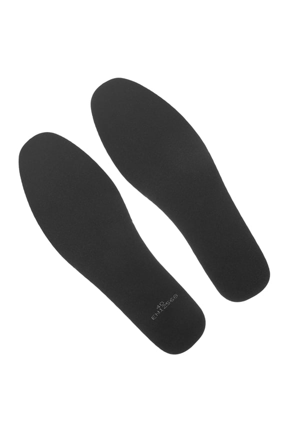 1Pair Black Manganese Steel Shoe Inserts for Hiking Work Shoes with Puncture Resistant Design